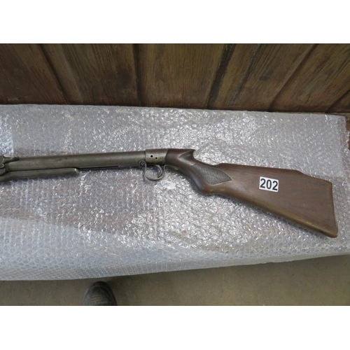 202 - Bsa under lever .22 air rifle