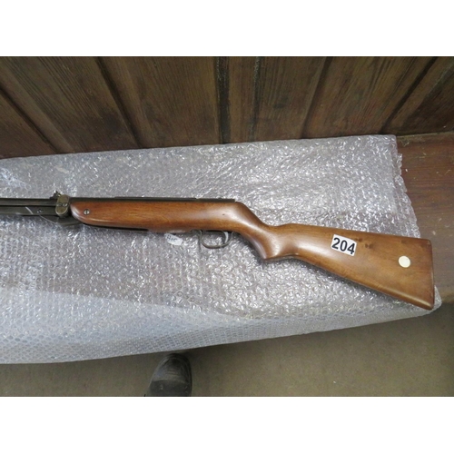 204 - Webley mk3 .22 air rifle