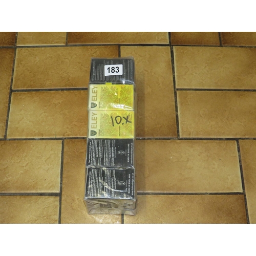 183 - 125 assorted 20 gauge cartridges