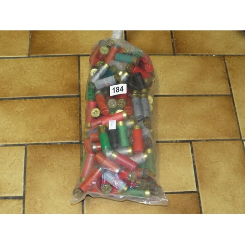 184 - 150 assorted 12 gauge cartridges