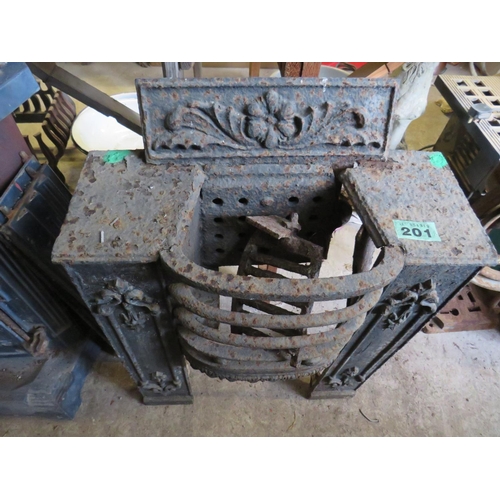 201 - Cast iron grate