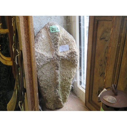 235 - Cornish granite cross