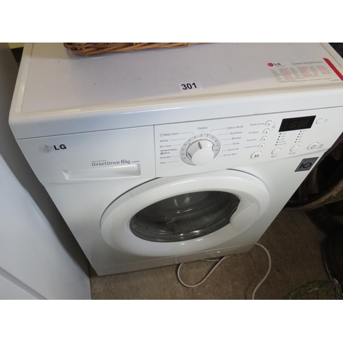 301 - LG washing machine