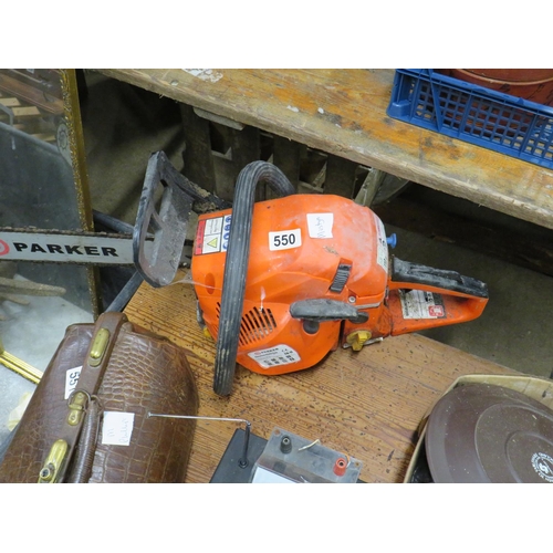 550 - Parker chainsaw