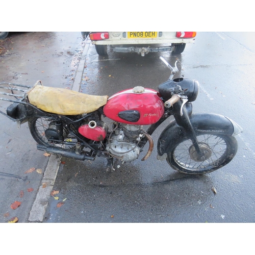 500A - 1950s Magnat Debon 125 motorbike for restoration,engine not seized “Nova import duty papers from Fra... 