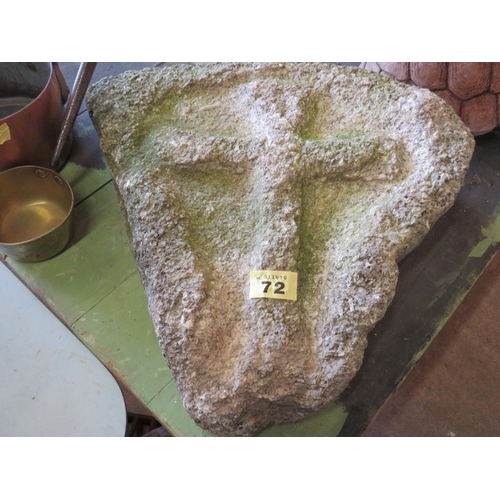 72 - Granite cornish Celtic cross