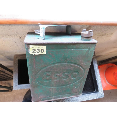 230 - Esso petrol can