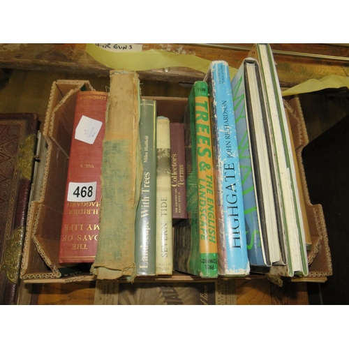 468 - Box miscellaneous books