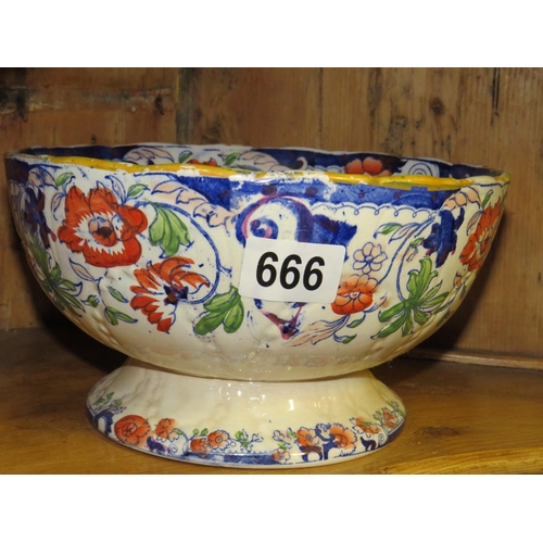 666 - China junket bowl