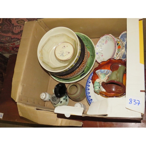 837 - Box china