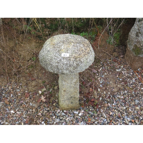 41 - Granite mushroom height 28