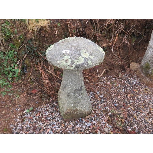 47 - Granite mushroom height 35