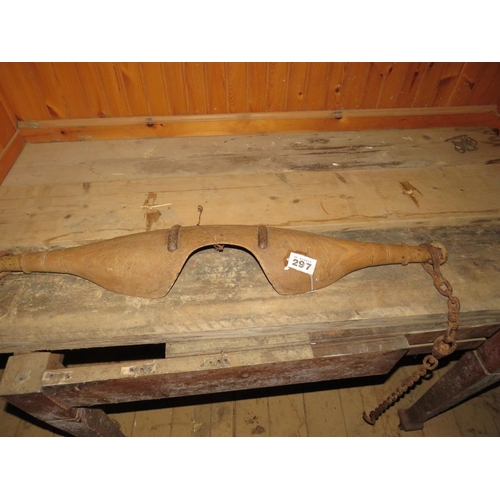 297 - Antique dairy maid yoke