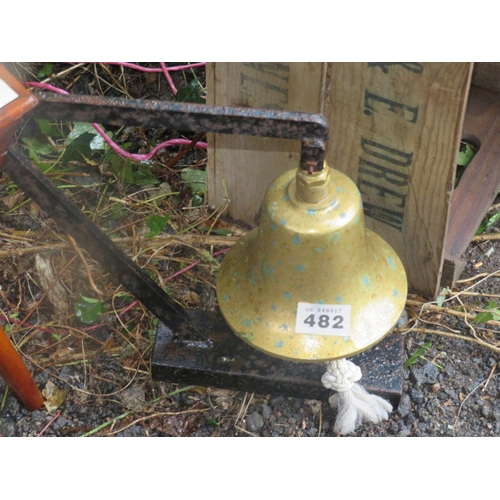 482 - Brass boxing Time Out bell