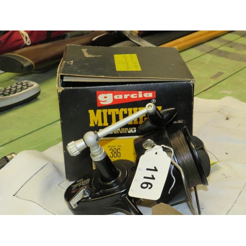 116 - Mitchell 386 Stillwater spinning reel as new in box