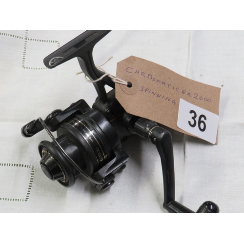 36 - Carbomatic EX2000 spinning reel