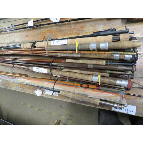 171 - Three bundles of rod sections