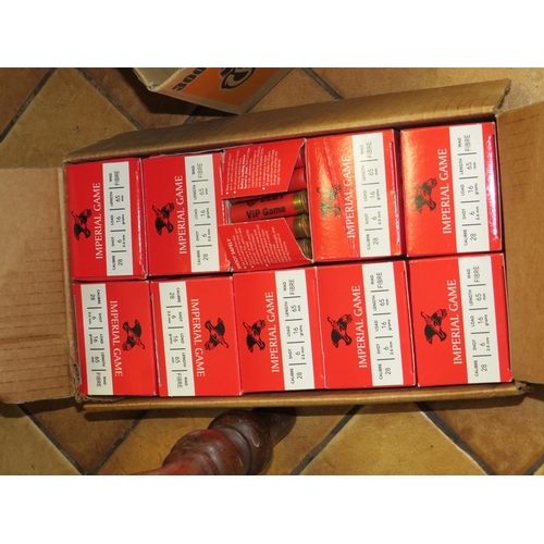 271 - 10 boxes 28 gauge Imperial game cartridges 6's