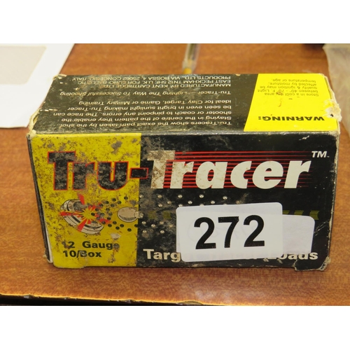 272 - Box 10 Tru-Tracer 12 gauge cartridges