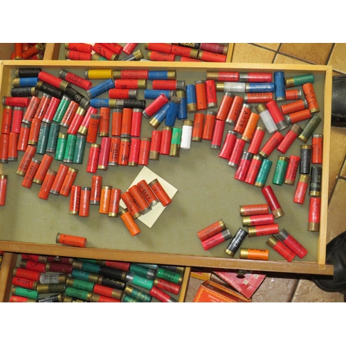 277 - Drawer 128 sorted 12 gauge cartridges