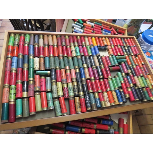 281 - Drawer 184 collectors 12 gauge cartridges