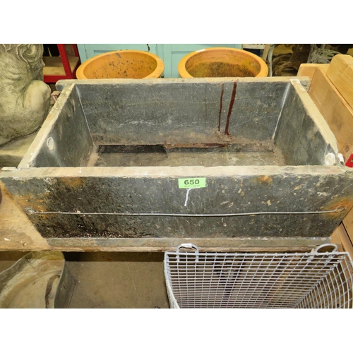 Slate trough 28
