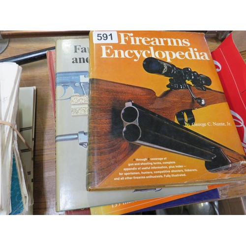 591 - 6 books on shooting