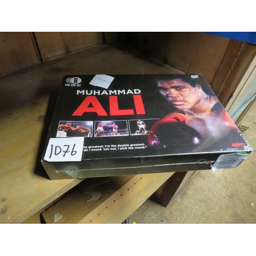 1076 - Muhammad Ali DVD book set