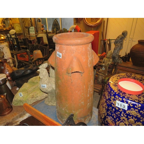 110 - Terracotta chimney pot height 26