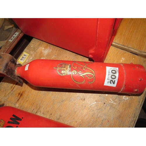 200 - Post Office GR fire extinguisher