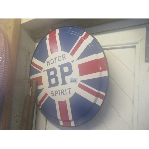 258 - Circular BP sign diameter 23