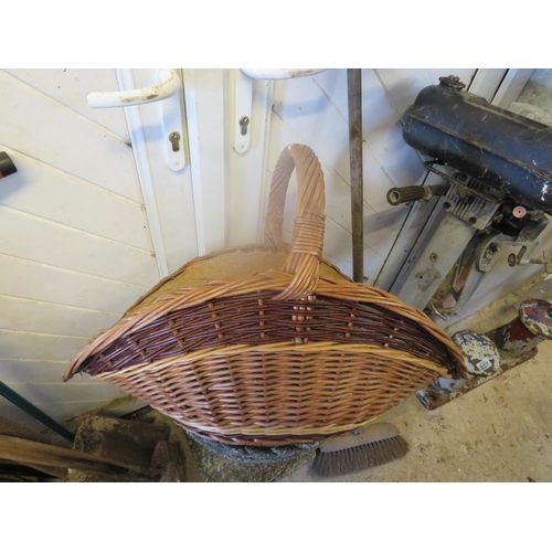 261 - Antique flower basket