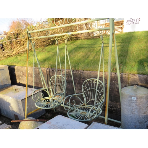 360 - Metal swing seat