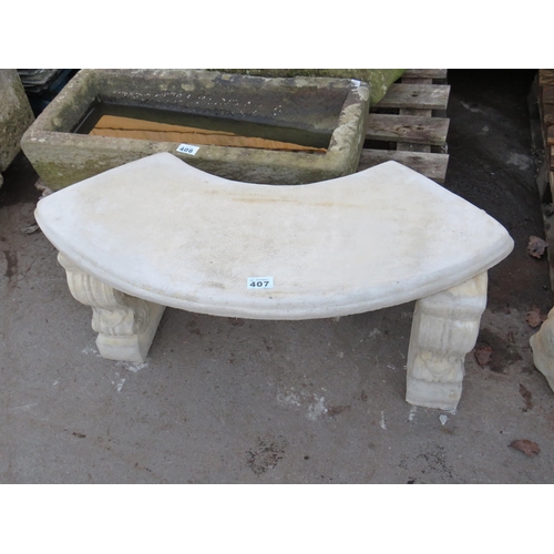 407 - Garden bench seat