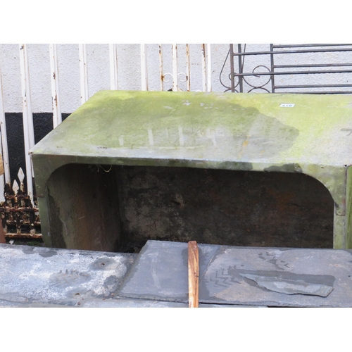 416 - Galvanised water tank 39