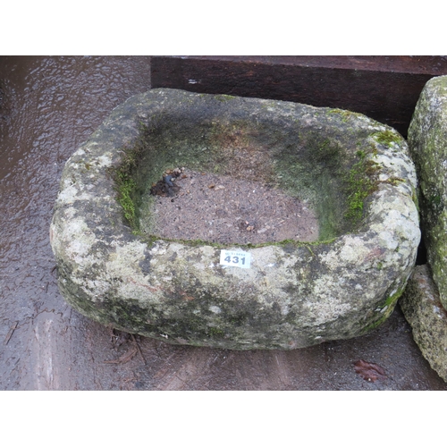 431 - Stone trough 25