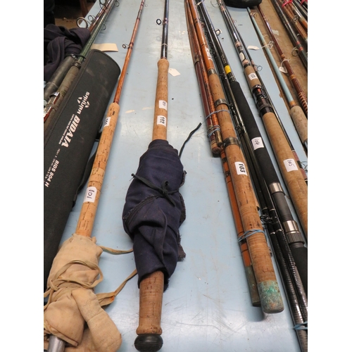 102 - Diawa Osprey 14' carbon fly rod