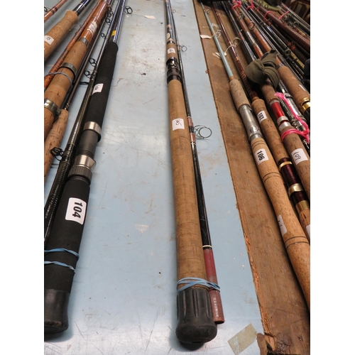 105 - 2pc carbon rod