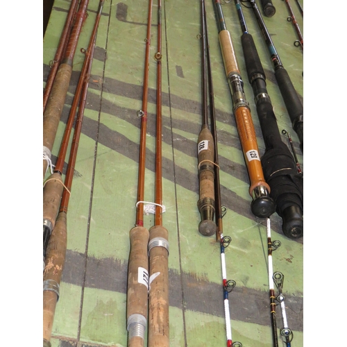 127 - 2 split cane fly rods