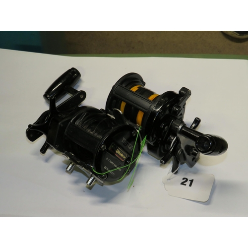 21 - 2 reels as new,Shimano Triton