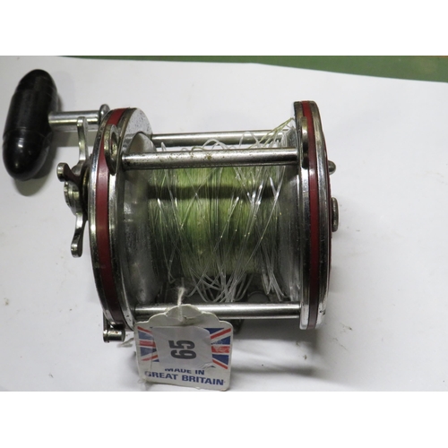 65 - Penn Senator game fishing reel