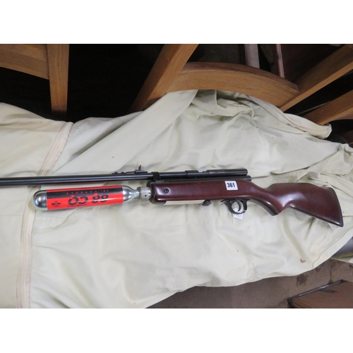 361 - X579 CO2 .22 air rifle