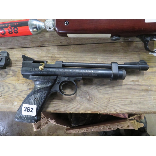 362 - .22 Crossman air pistol