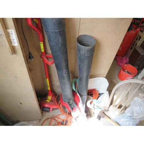 259 - Garden strimmer,leaf blower etc