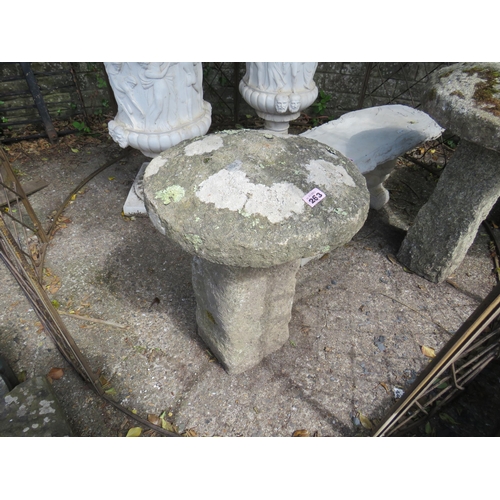 263 - Granite mushroom