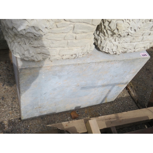 289 - Galvanised tank 27