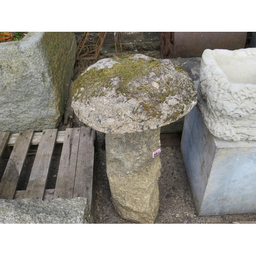 291 - Granite mushroom