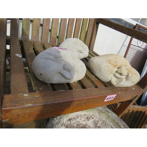 495 - 3 reconstituted stone moons