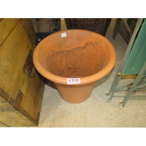 190 - Terracotta large pot