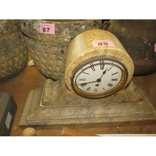 89 - Marble mantle clock